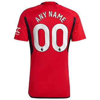 Red Manchester United 2023/24 Home Custom Jersey